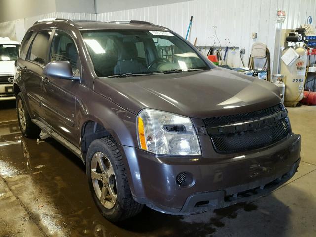 2CNDL73F376096608 - 2007 CHEVROLET EQUINOX LT PURPLE photo 1