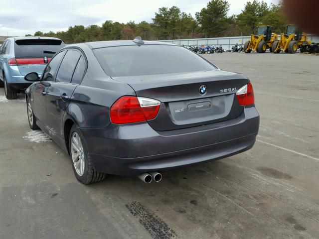 WBAVD13596KV13796 - 2006 BMW 325 XI GRAY photo 3