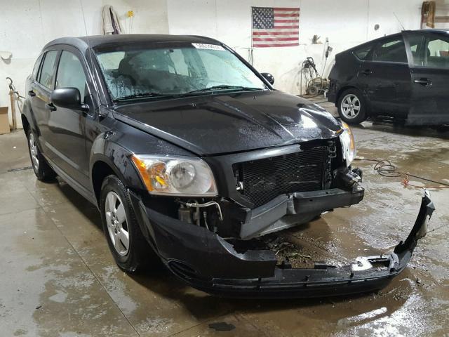 1B3HB28BX8D681871 - 2008 DODGE CALIBER BLACK photo 1