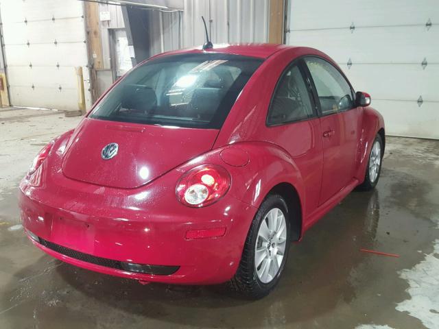 3VWRW31CX8M514198 - 2008 VOLKSWAGEN NEW BEETLE 红色 照片 4