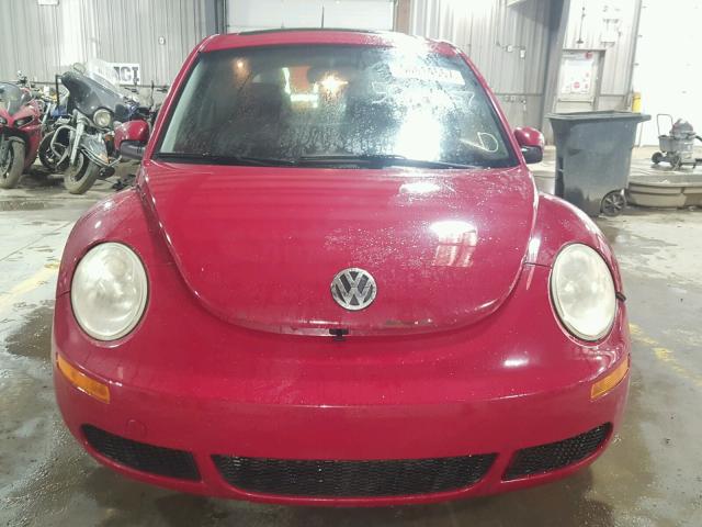 3VWRW31CX8M514198 - 2008 VOLKSWAGEN NEW BEETLE 红色 照片 9
