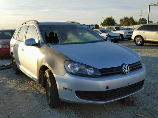 3VWKP7AJ3CM664277 - 2012 VOLKSWAGEN JETTA S SILVER photo 1