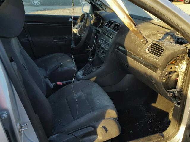 3VWKP7AJ3CM664277 - 2012 VOLKSWAGEN JETTA S Gümüş foto 5