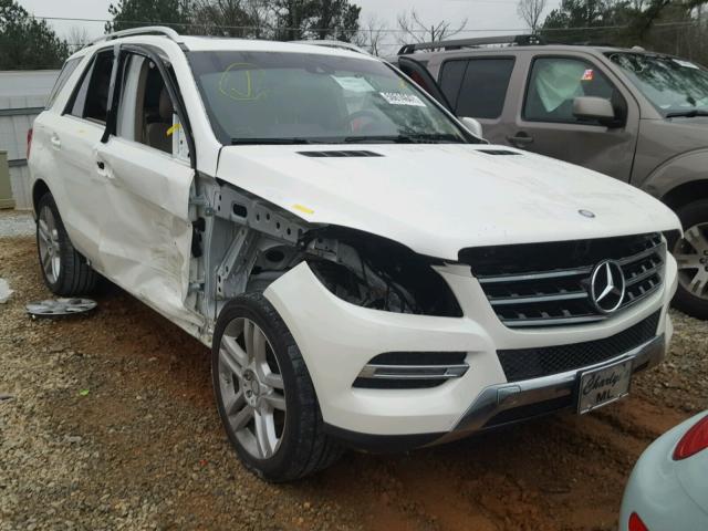 4JGDA5JB7FA535692 - 2015 MERCEDES-BENZ ML 350 WHITE photo 9