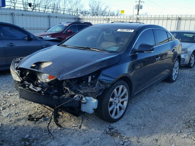 1G4GE5GV8AF200570 - 2010 BUICK LACROSSE C BLACK photo 2