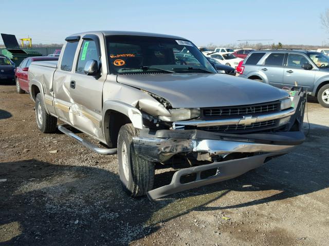 2GCEK19T021295756 - 2002 CHEVROLET SILVERADO SILVER photo 1