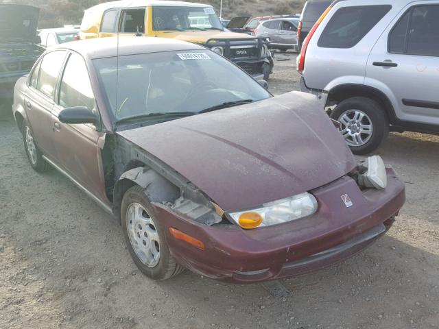 1G8ZF52892Z240341 - 2002 SATURN SL RED photo 1