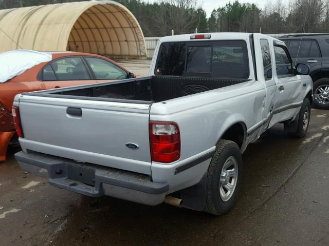 1FTYR14E31TA54333 - 2001 FORD RANGER SUP SILVER photo 4