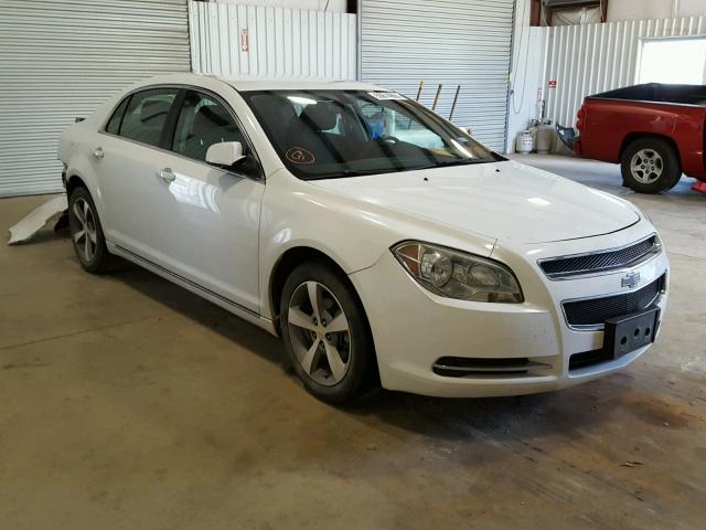 1G1ZC5EU1BF194201 - 2011 CHEVROLET MALIBU 1LT WHITE photo 1