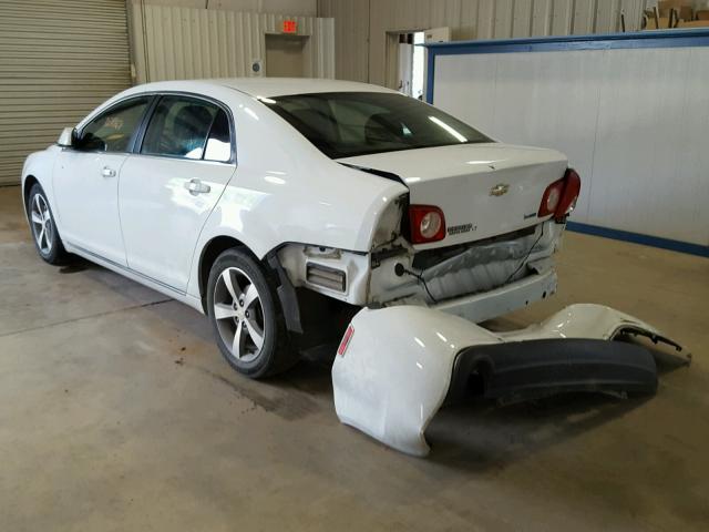 1G1ZC5EU1BF194201 - 2011 CHEVROLET MALIBU 1LT WHITE photo 3