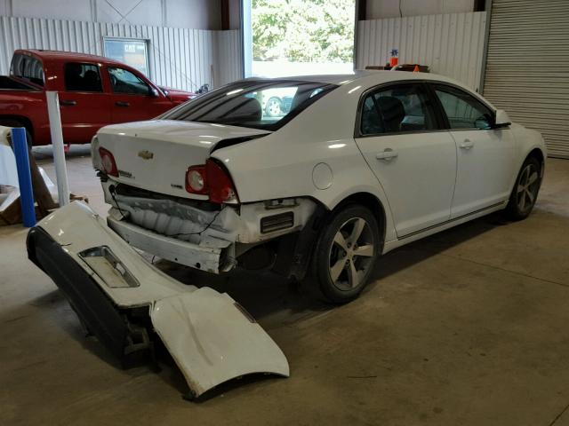 1G1ZC5EU1BF194201 - 2011 CHEVROLET MALIBU 1LT WHITE photo 4