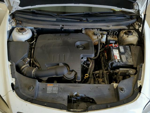 1G1ZC5EU1BF194201 - 2011 CHEVROLET MALIBU 1LT WHITE photo 7