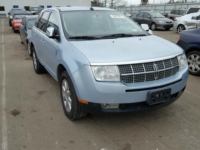 2LMDU88C08BJ04825 - 2008 LINCOLN MKX BLUE photo 1