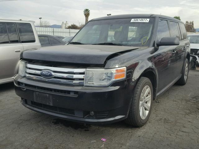 2FMGK5BCXABA67679 - 2010 FORD FLEX SE BLACK photo 2