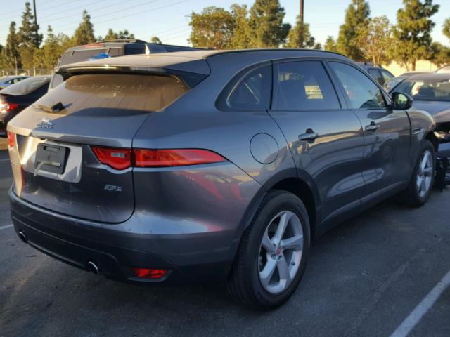 SADCJ2BV0HA088279 - 2017 JAGUAR F-PACE PRE GRAY photo 4