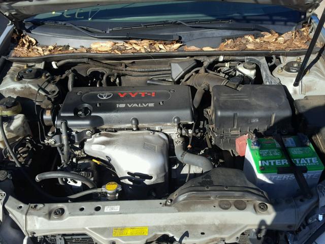 4T1BE32K85U558121 - 2005 TOYOTA CAMRY LE ვერცხლისფერი ფოტო 7