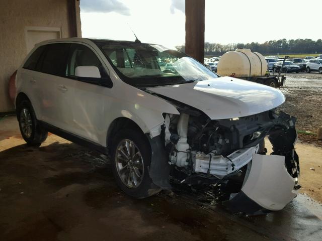 2FMDK3JC0ABA13140 - 2010 FORD EDGE SEL WHITE photo 1