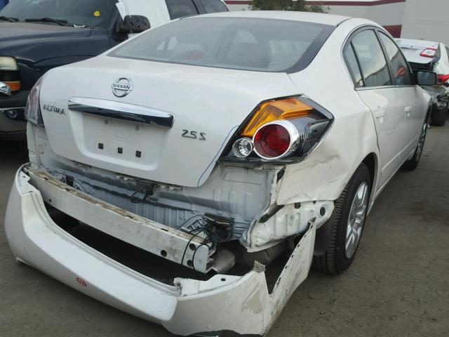 1N4AL2AP9BN516906 - 2011 NISSAN ALTIMA BAS WHITE photo 4