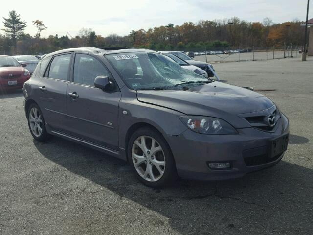 JM1BK344671692500 - 2007 MAZDA 3 HATCHBAC GRAY photo 1