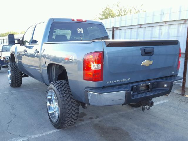 2GCEK13M771667702 - 2007 CHEVROLET SILVERADO BLUE photo 3