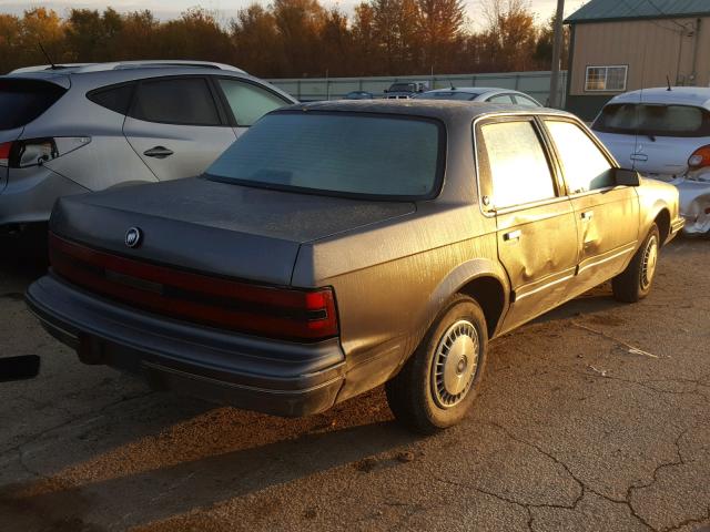 1G4AG54N5P6419709 - 1993 BUICK CENTURY SP GRAY photo 4