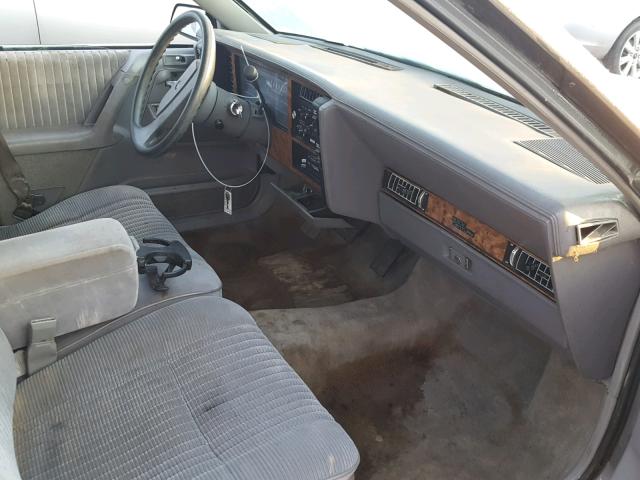 1G4AG54N5P6419709 - 1993 BUICK CENTURY SP GRAY photo 5