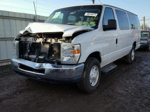 1FBSS3BL8BDB11004 - 2011 FORD ECONOLINE WHITE photo 2