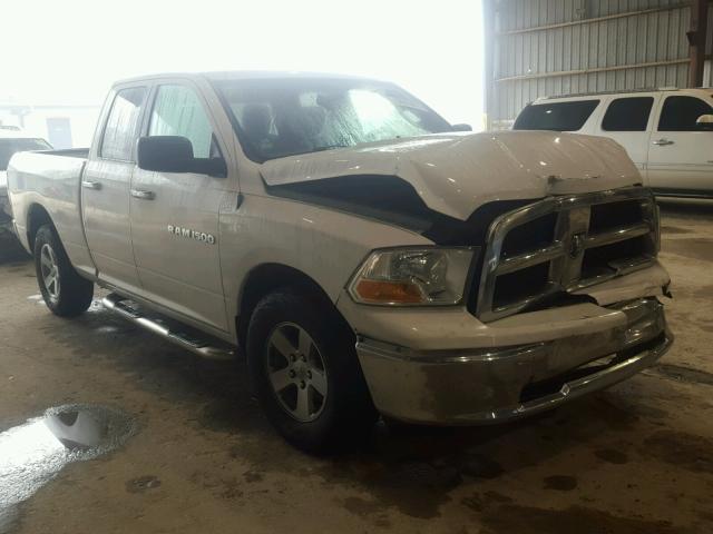 1D7RB1GP4BS586130 - 2011 DODGE RAM 1500 WHITE photo 1