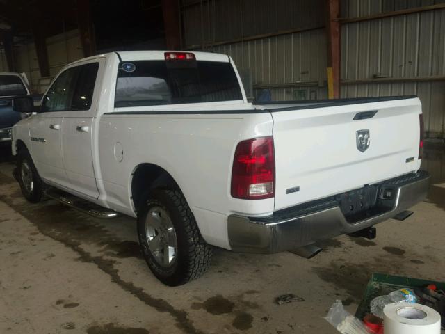 1D7RB1GP4BS586130 - 2011 DODGE RAM 1500 WHITE photo 3