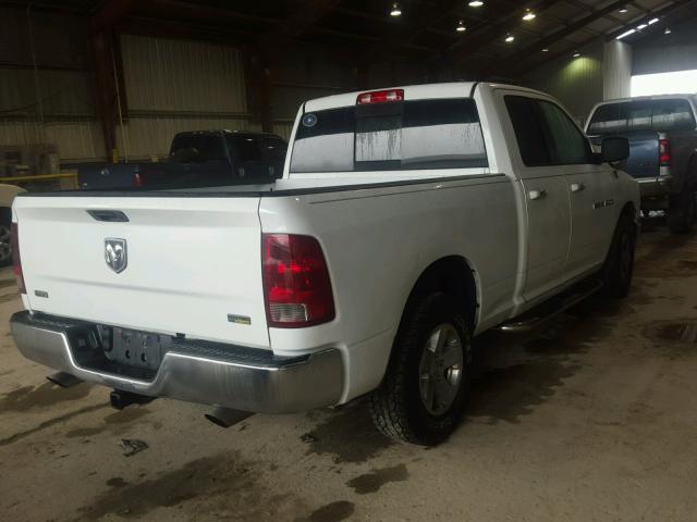 1D7RB1GP4BS586130 - 2011 DODGE RAM 1500 WHITE photo 4