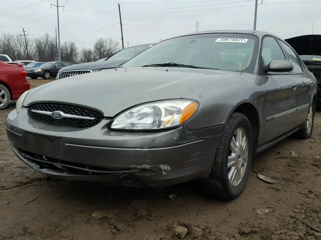 1FAFP56S43G232761 - 2003 FORD TAURUS SEL GRAY photo 2