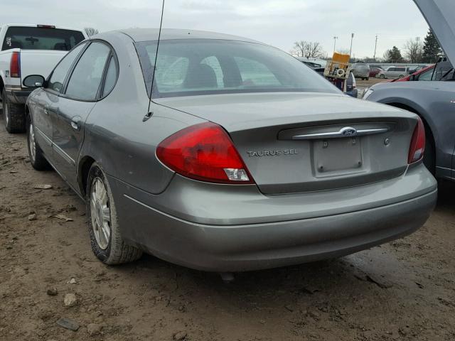 1FAFP56S43G232761 - 2003 FORD TAURUS SEL GRAY photo 3