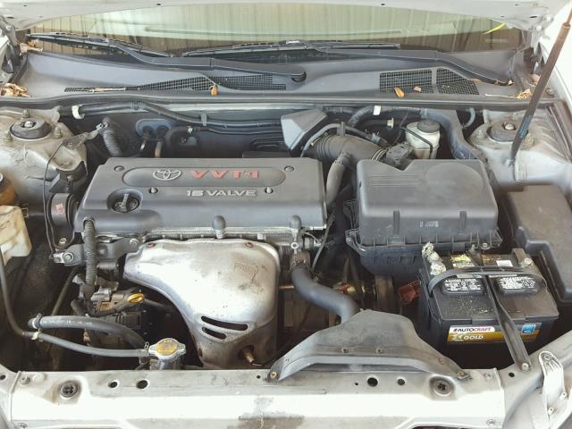 4T1BE32K64U824041 - 2004 TOYOTA CAMRY LE 银色 照片 7