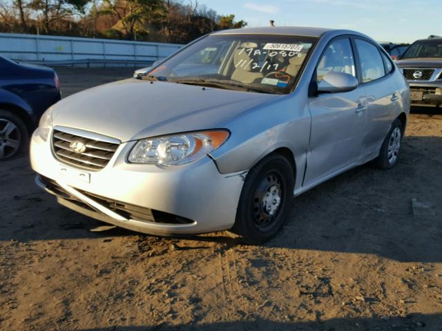 KMHDU4AD9AU865909 - 2010 HYUNDAI ELANTRA BL SILVER photo 2