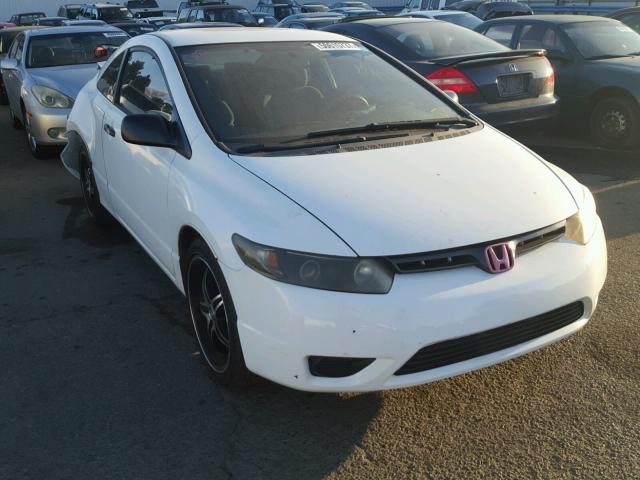 2HGFG12276H511494 - 2006 HONDA CIVIC DX WHITE photo 1