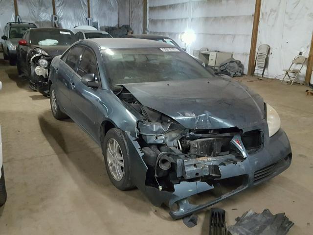 1G2ZF55B864272802 - 2006 PONTIAC G6 SE GREEN photo 1