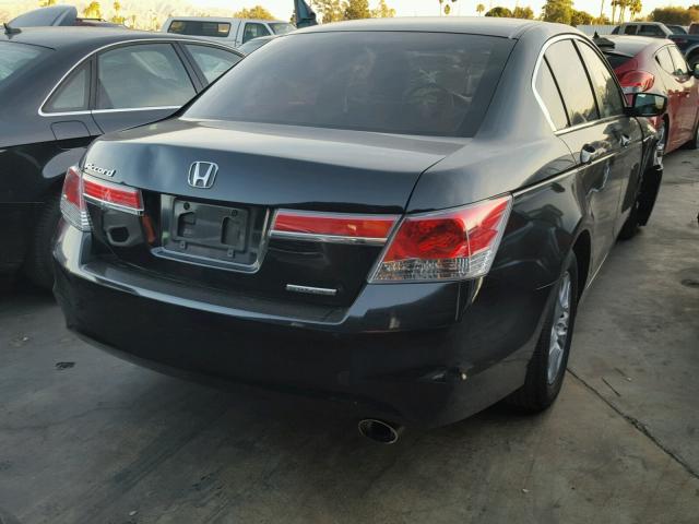 1HGCP2F66BA129858 - 2011 HONDA ACCORD SE BLACK photo 4