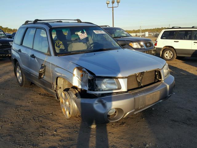 JF1SG65634H747982 - 2004 SUBARU FORESTER 2 SILVER photo 1