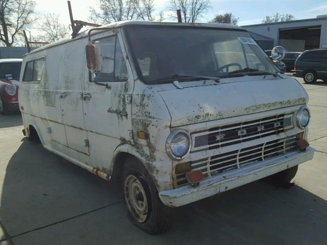 E24AHL27883 - 1971 FORD ECONOLINE WHITE photo 1