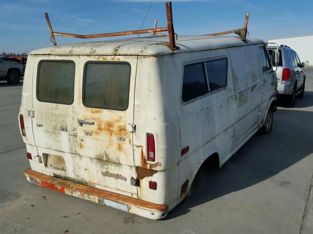 E24AHL27883 - 1971 FORD ECONOLINE WHITE photo 4