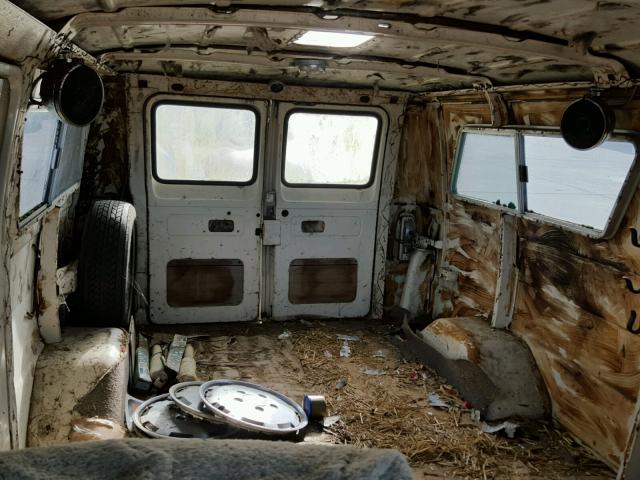 E24AHL27883 - 1971 FORD ECONOLINE WHITE photo 6