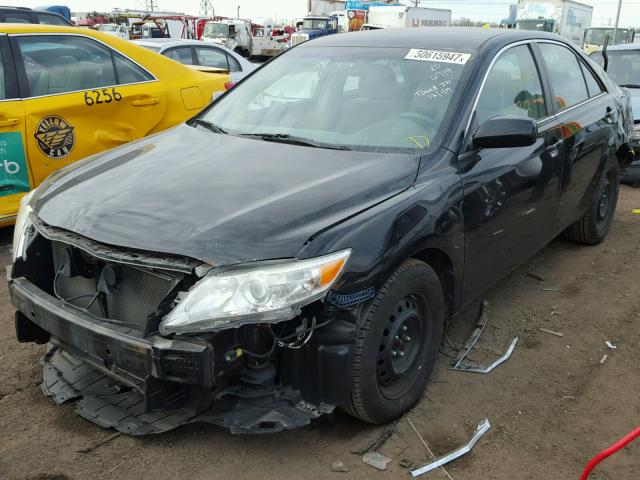 4T4BF3EK4BR099275 - 2011 TOYOTA CAMRY BASE BLACK photo 2