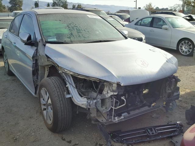 1HGCR2F3XEA041125 - 2014 HONDA ACCORD LX SILVER photo 1