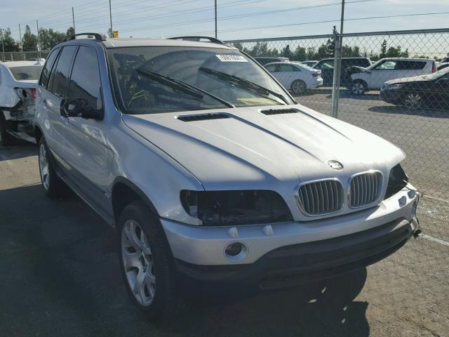 WBAFB33541LH18891 - 2001 BMW X5 4.4I SILVER photo 1