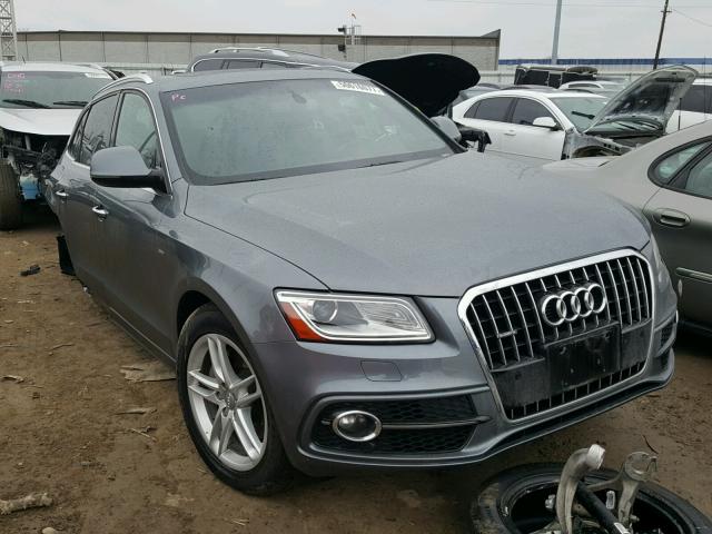 WA1D7AFP6HA013892 - 2017 AUDI Q5 PREMIUM GRAY photo 1