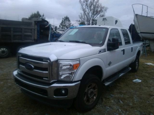 1FT8W3BT8GED44814 - 2016 FORD F350 SUPER WHITE photo 2