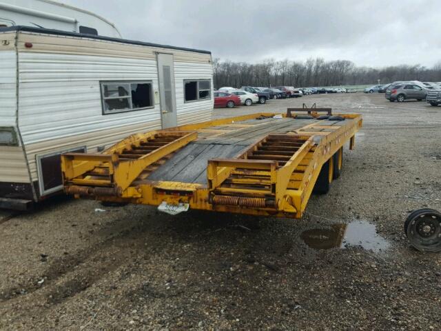 22852 - 1980 MILL TRAILER YELLOW photo 4