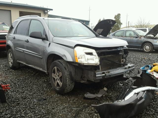 2CNDL23F856199586 - 2005 CHEVROLET EQUINOX LS GRAY photo 1