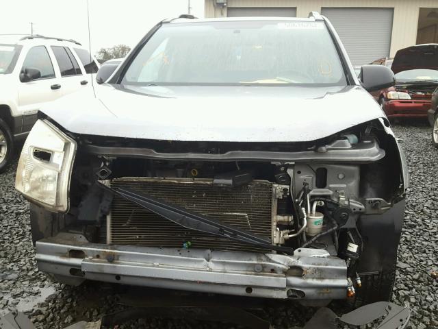 2CNDL23F856199586 - 2005 CHEVROLET EQUINOX LS GRAY photo 9