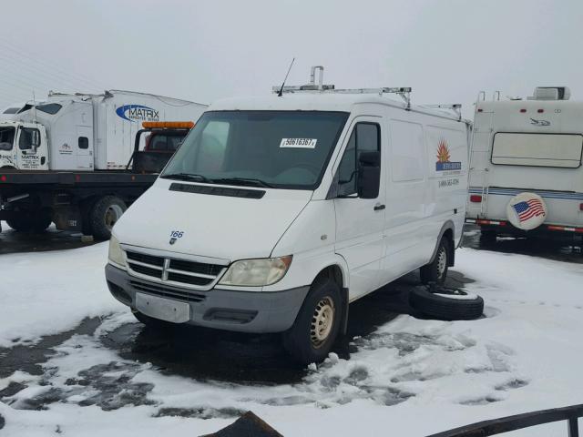 WD0PD644465886698 - 2006 DODGE SPRINTER 2 WHITE photo 2